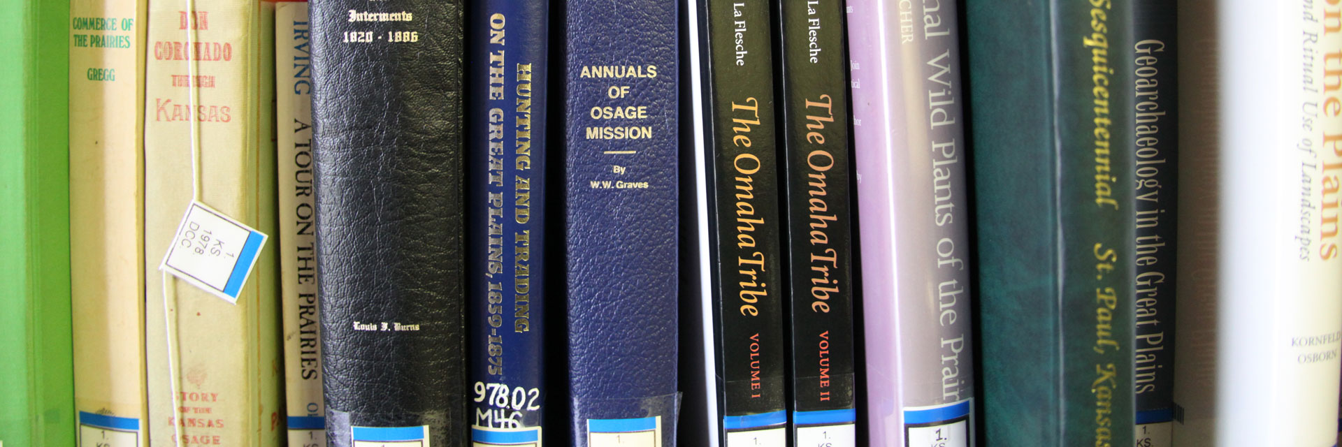 Osage Historic Preservation Collection of Books